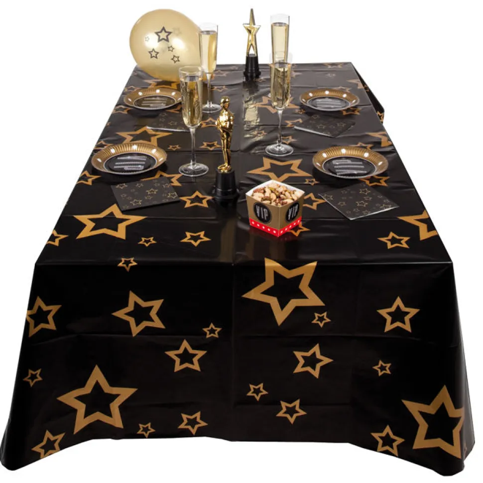 SALE Tischdecke VIP mit Sternen, 130 x 180 cm