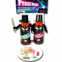 SALE Tisch-Feuerwerk Prosit Neujahr - Das Original - Inhalt: 2 Tischbomben