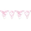 SALE Wimpelkette Baby Shower Mädchen, 6m