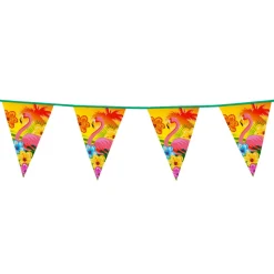 SALE Wimpelkette Flamingo, 6 Meter