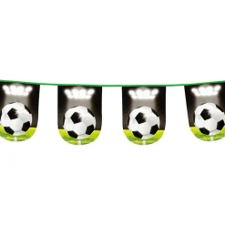 SALE Wimpelkette Fußball-Star, 6m, 15 Wimpel