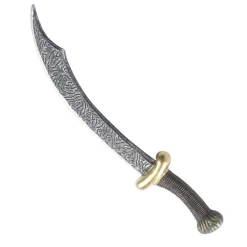 Säbel, mit eingekerbtem Muster, ca. 46 cm