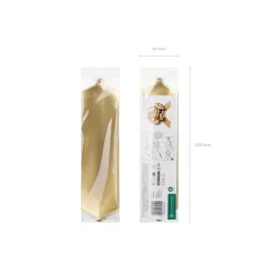 Schleife Groß zum Dekorieren – Gold – 30 cm