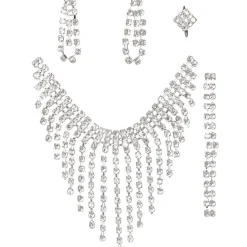 Schmuckset 20er-Jahre Charleston, 5-teilig