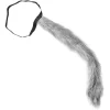 Schwanz Wolf, grau, biegbar