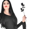 Schwarze Rose, 44 cm