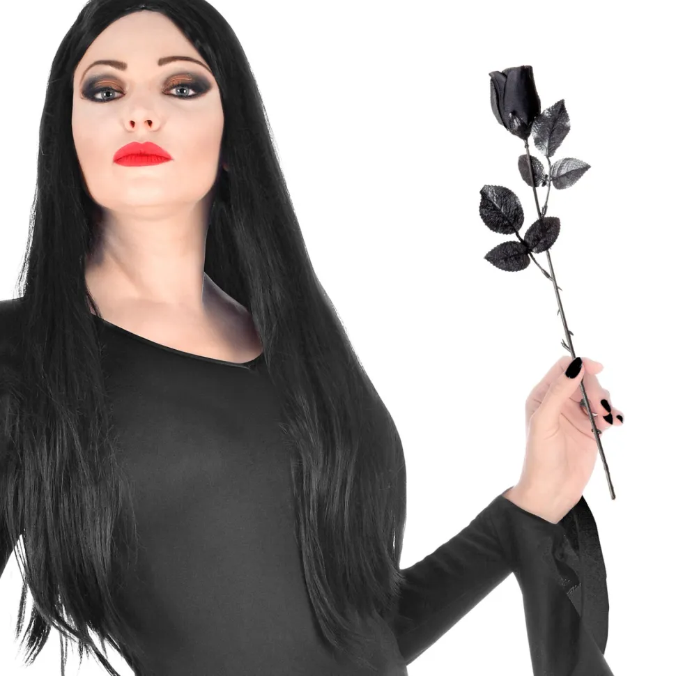 Schwarze Rose, 44 cm