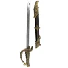 Schwert Piratin Charlotte mit Scheide, 52cm