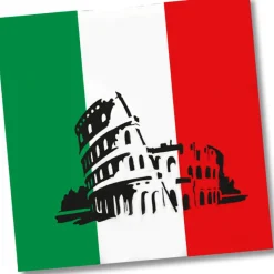Servietten Italien 3 lagig 20 Stk. 33 x 33 cm