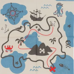 Servietten Pirate Party, 33 x 33 cm, 20 Stück