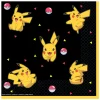 Servietten Pokemon, schwarz, 33 x 33 cm, 16 Stück
