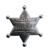 Sheriff-Set, Halskette und Stern, silber