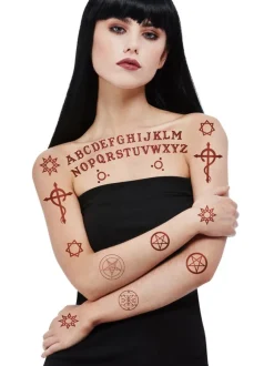 Smiffys Make-Up FX, Satanistische Tattoobilder