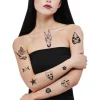 Smiffys Make-Up FX, skurrile Tattoobilder