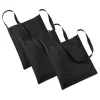 Sparpack Baumwolltasche / Wurfbeutel 34x40cm, Schwarz 12 St.