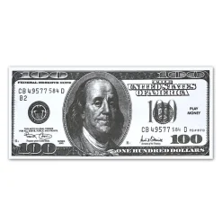 Spielgeld Dollar-Scheine, 100 Stück