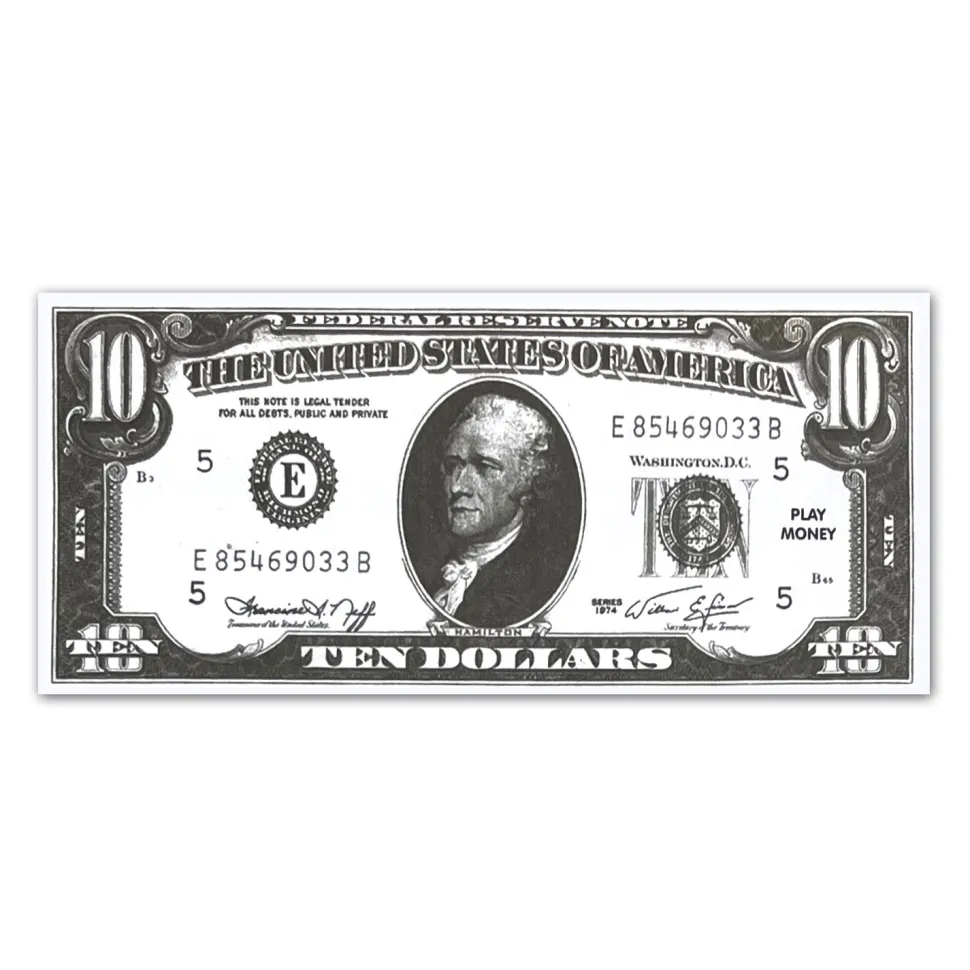 Spielgeld Dollar-Scheine, 100 Stück