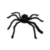Spinne mit Plüsch, schwarz, Ø 70 cm