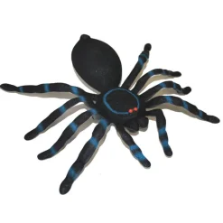 Spinne samtartig, schwarz, 20 x 18 cm