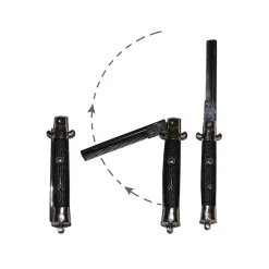 Stilett-Kamm 50er-Jahre, Haarkamm mit Klappfunktion