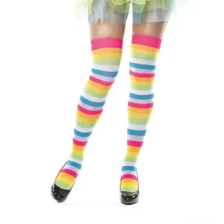 Strümpfe Overknees Candy multicolor Einheitsg.