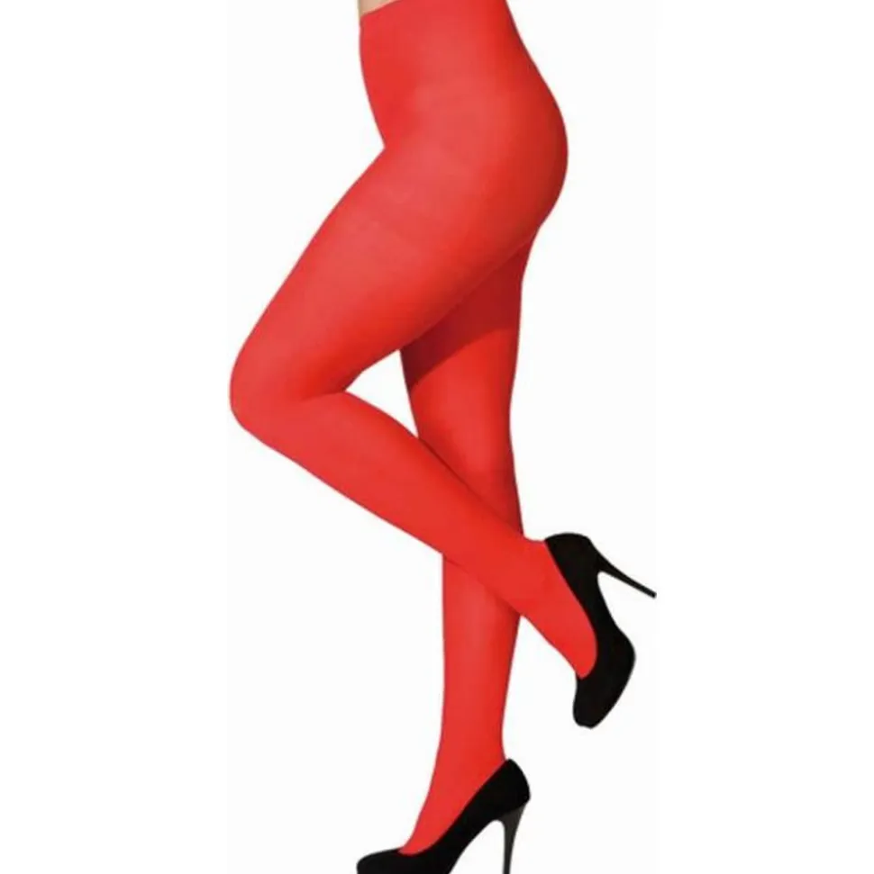 Strumpfhose rot, Gr. S-M
