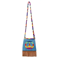 Tasche Peace, jeansoptik