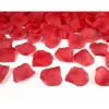 Textil-Streu in Rosenblätter-Optik – Rot – 100 Stück