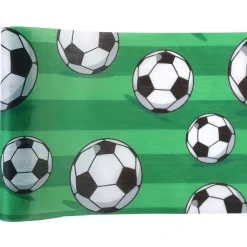 Tischläufer Fussball, Grün, 30 cm, Länge 250cm