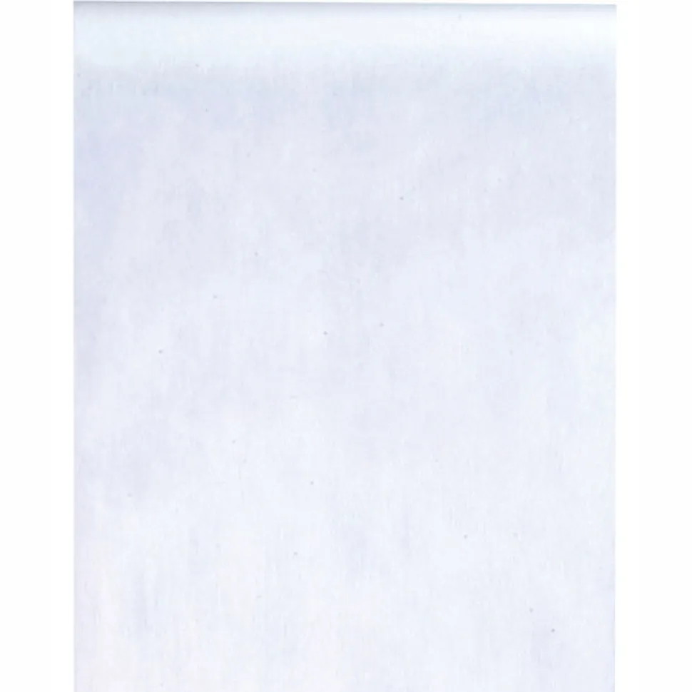 Tischläufer weiß, 30cm x 10m auf der Rolle