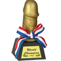 Trophäe Goldener Penis World Champion