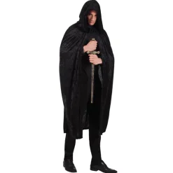 Umhang Morgengrauen, schwarz, 170 cm