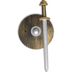 Waffen-Set mit Schwert und Schild, 39cm