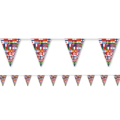 Wimpelkette Länder Mix, 3.5m