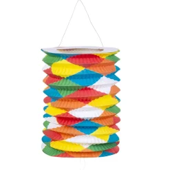 Zuglaternen Ø 16 cm bunte Motive, sortiert 12 Stück