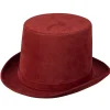 Zylinder Steamtopper deluxe, bordeaux